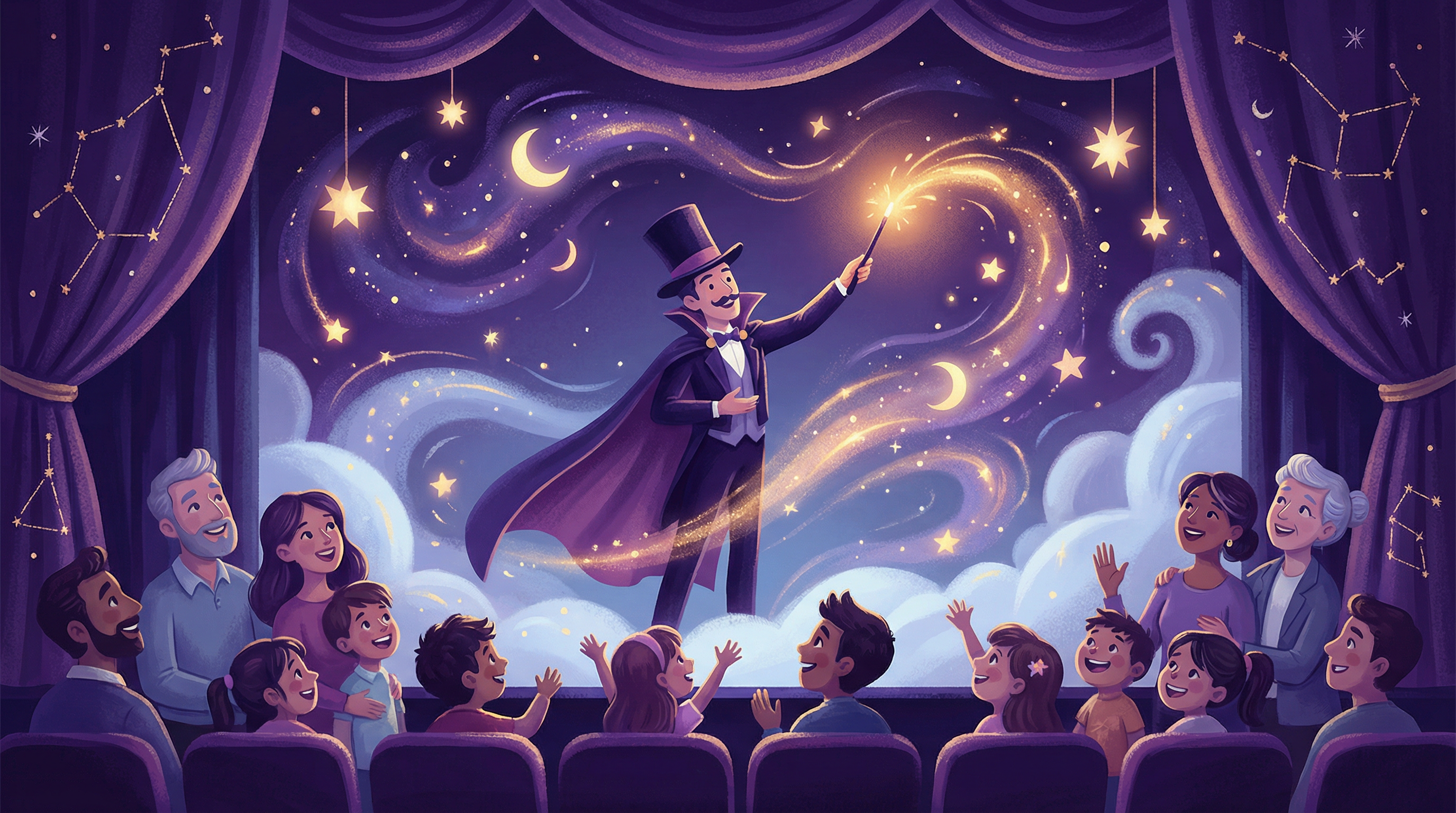 Magic show for families